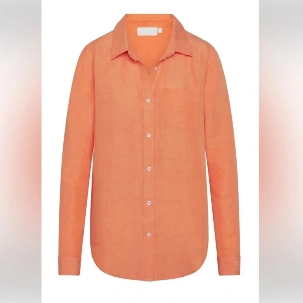 Monday swimwear -MONACO LINEN SHIRT - sunkissed - Picture 5 of 7